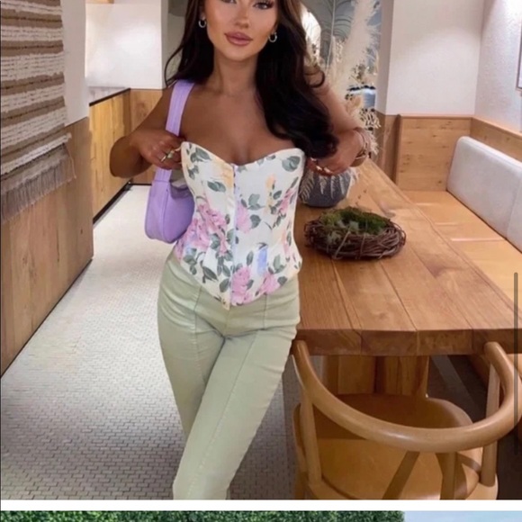 Zara floral corset - Picture 2 of 3